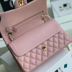 Ch@nel Flap Bag-Lambskin-25CM