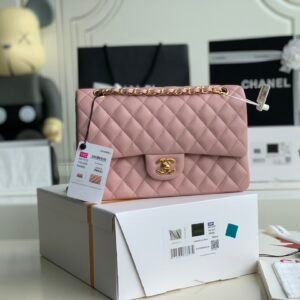 Ch@nel Flap Bag-Lambskin-25CM