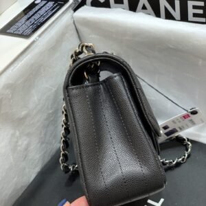 dwd-0433erwrwe_1_.jpg Ch@nel Flap Bag-Caviar-Silver Hardware-20CM