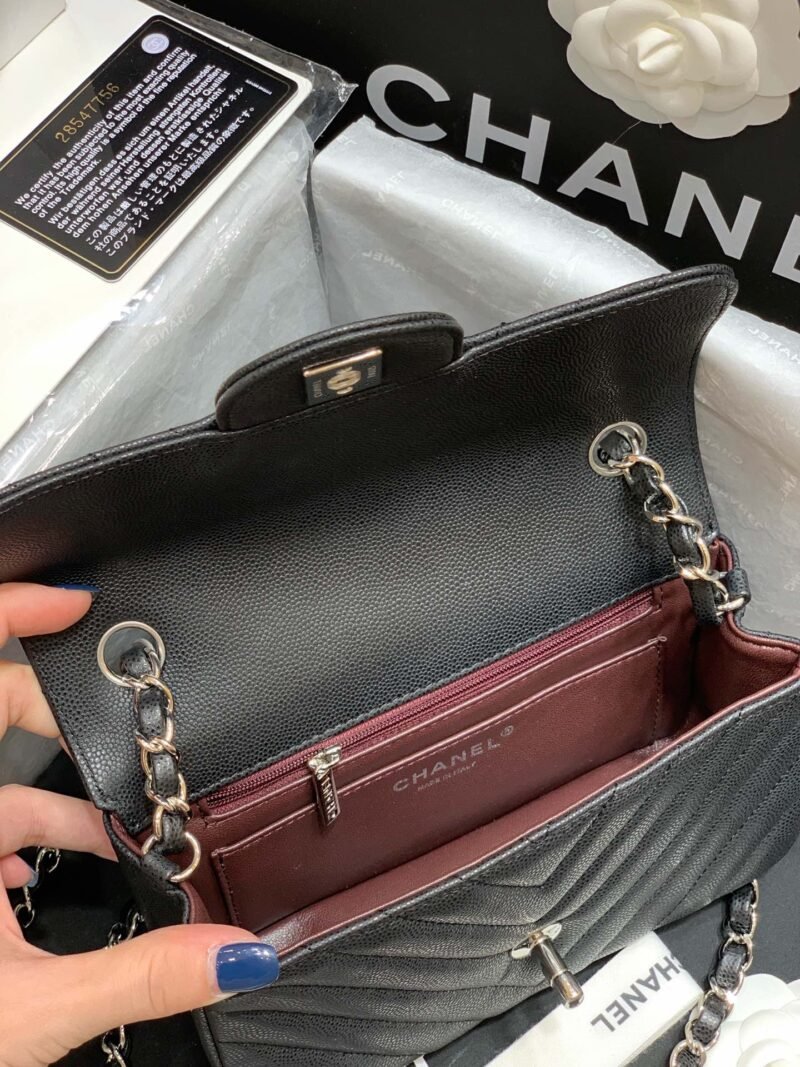 dwd-0433erwrwe_6_.jpg Ch@nel Flap Bag-Caviar-Silver Hardware-20CM