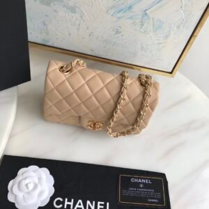 dwd-0765332rewwrewer_4_.jpg Ch@nel Flap Bag-Lambskin-Gold Hardware-20CM