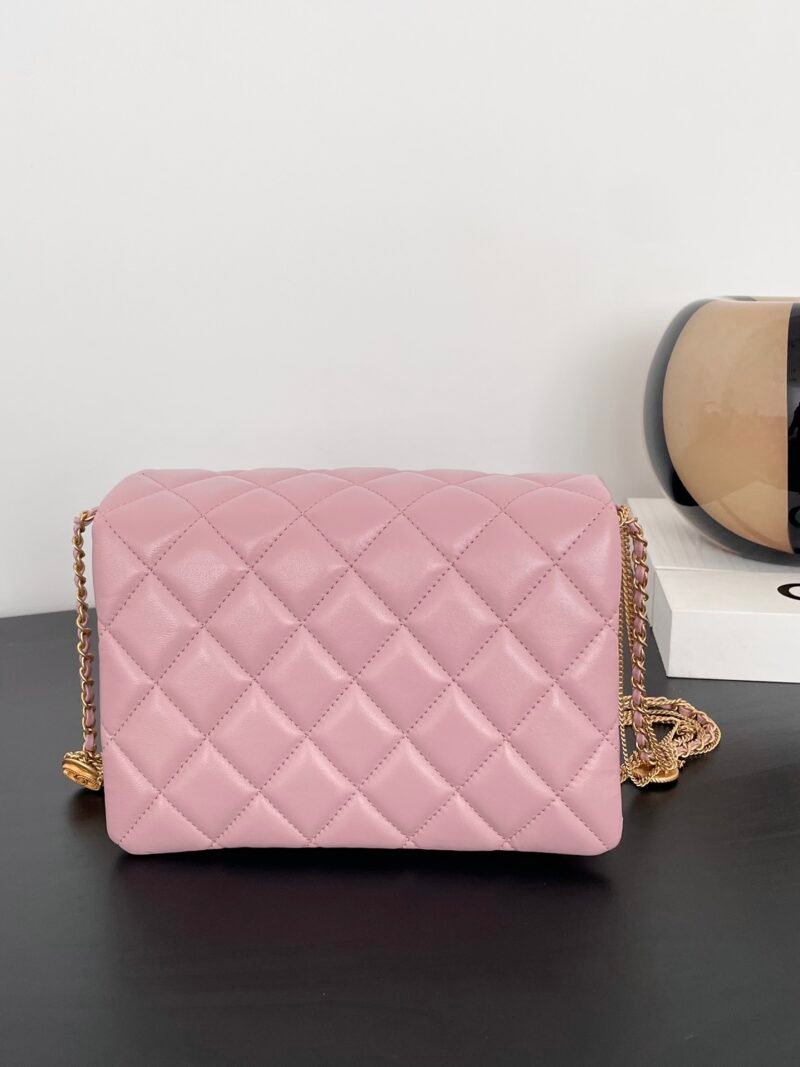 Ch@nel Flap Bag-21.5*14*10CM