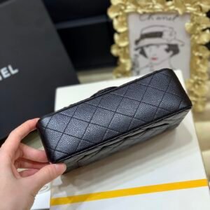 dwd-09347rewrwe_8_.jpg Ch@nel Flap Bag-Caviar-Gold Hardware-20CM