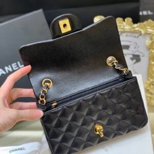 dwd-09347rewrwe_9_.jpg Ch@nel Flap Bag-Caviar-Gold Hardware-20CM