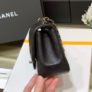 Ch@nel Flap Bag-Lambskin-17CM