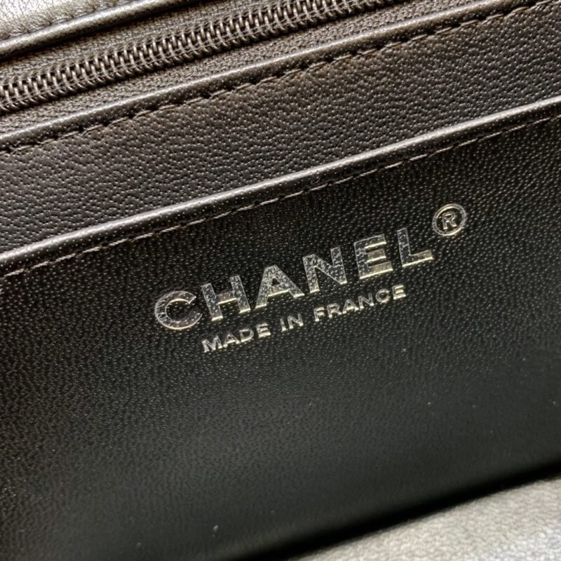 Ch@nel Flap Bag-Lambskin-17CM