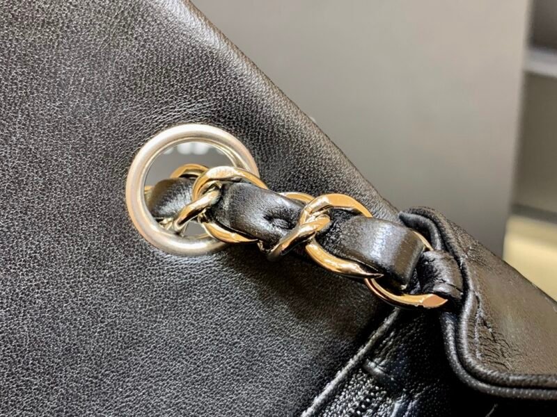 Ch@nel Flap Bag-Lambskin-17CM