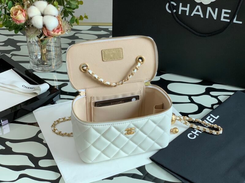 Ch@nel Cosmetic Bag-16.5×10×8CM