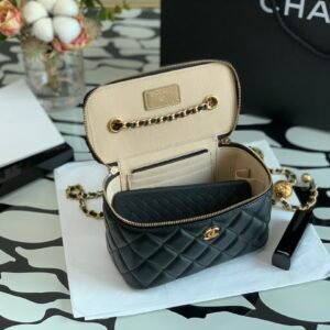 Ch@nel Cosmetic Bag-16.5×10×8CM