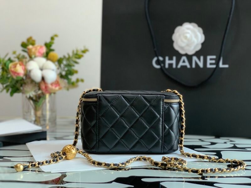 Ch@nel Cosmetic Bag-16.5×10×8CM