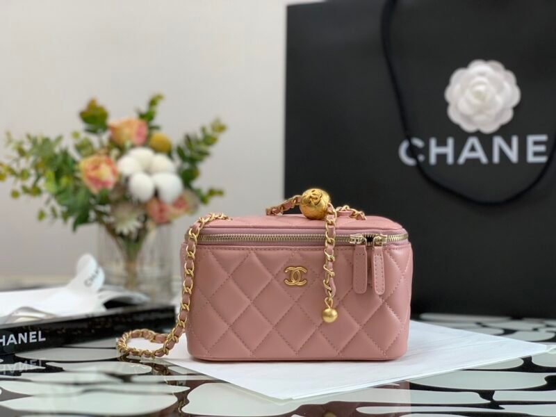 Ch@nel Cosmetic Bag-16.5×10×8CM