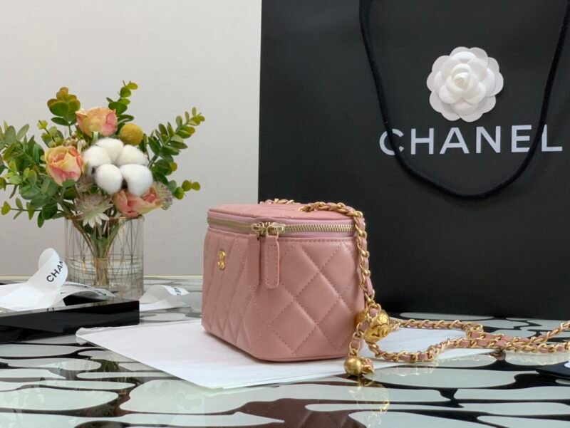 Ch@nel Cosmetic Bag-16.5×10×8CM