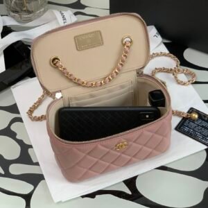 Ch@nel Cosmetic Bag-16.5×10×8CM