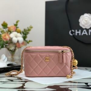 Ch@nel Cosmetic Bag-16.5×10×8CM