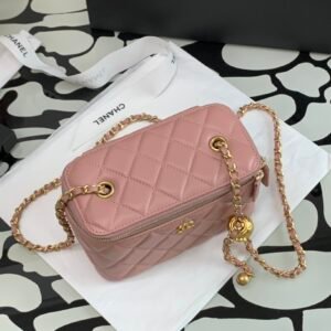 Ch@nel Cosmetic Bag-16.5×10×8CM