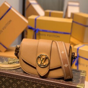 Louis Vuitton Pont 9 Soft Handbags-M58967-25*17.5*8CM