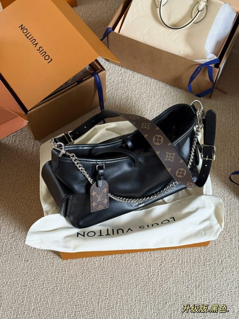 LOUIS VUITTON CARRYALL DARK PM 33*23*15cm