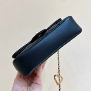 Ch@nel Flap Bag-12*19*7CM