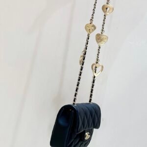 Ch@nel Flap Bag-12*19*7CM