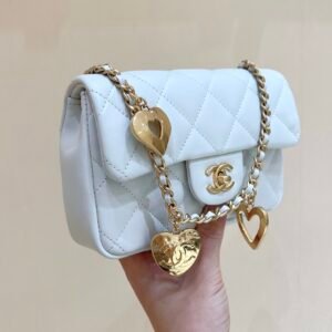 Ch@nel Flap Bag-12*19*7CM