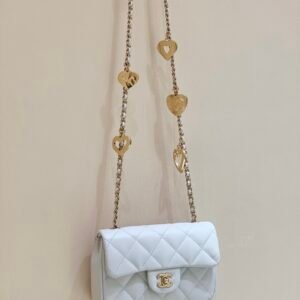Ch@nel Flap Bag-12*19*7CM