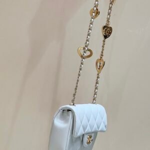 Ch@nel Flap Bag-12*19*7CM