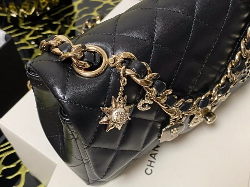 Ch@nel Flap Bag-12*20*6CM