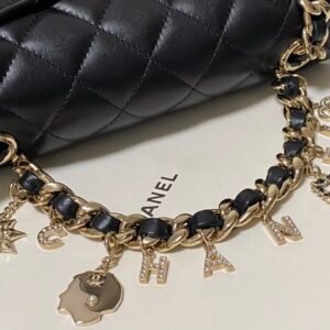 Ch@nel Flap Bag-12*20*6CM