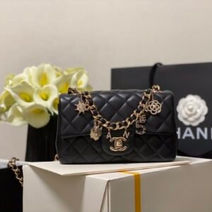 Ch@nel Flap Bag-12*20*6CM