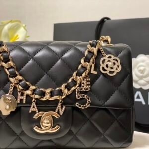 Ch@nel Flap Bag-12*20*6CM