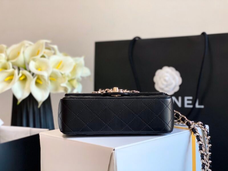 Ch@nel Flap Bag-12*20*6CM