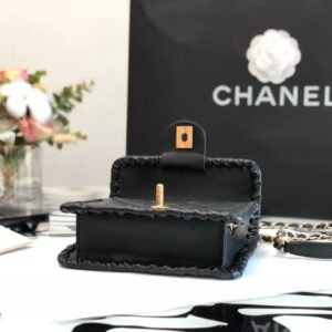 Ch@nel Flap Bag-15*19*6CM