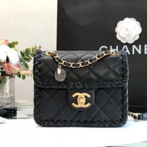 Ch@nel Flap Bag-15*19*6CM