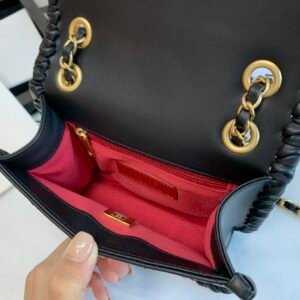 Ch@nel Flap Bag-15*19*6CM