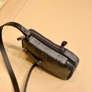 Louis Vuitton Double Phone Pouch- M69534-25*14* 6CM