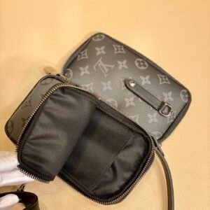 Louis Vuitton Double Phone Pouch- M69534-25*14* 6CM
