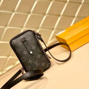 Louis Vuitton Double Phone Pouch- M69534-25*14* 6CM