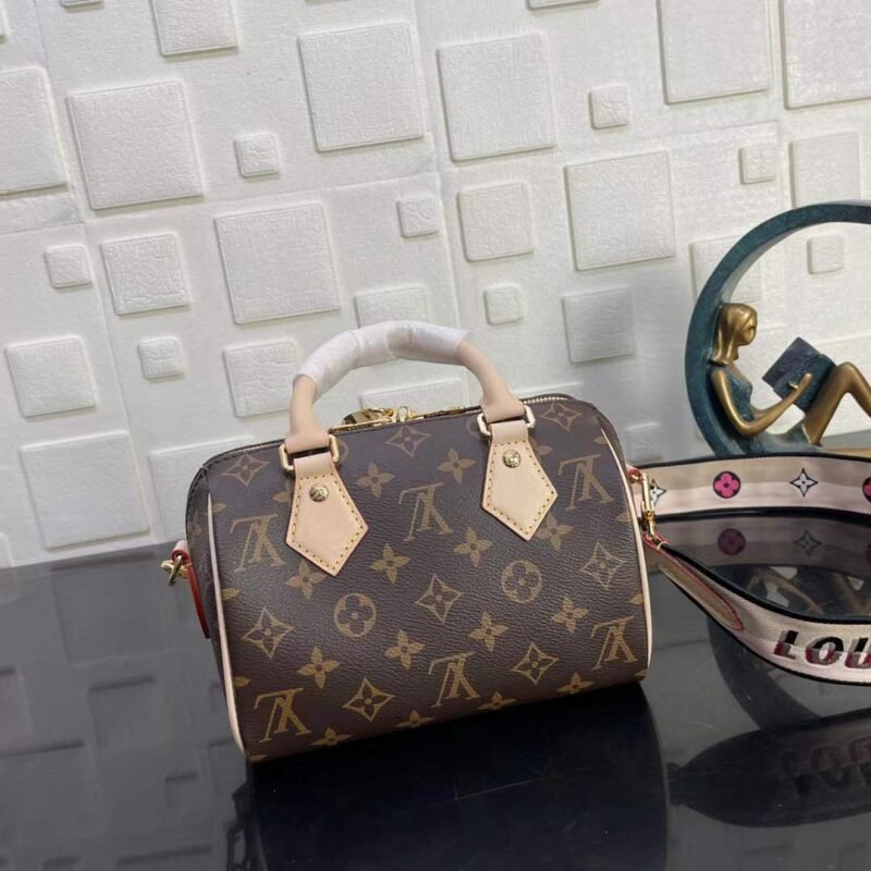 Louis Vuitton Speedy-M41114-Red Inside-20x 13.5x 11.5CM