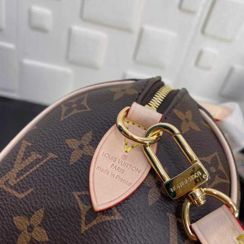 Louis Vuitton Speedy-M41114-Red Inside-20x 13.5x 11.5CM