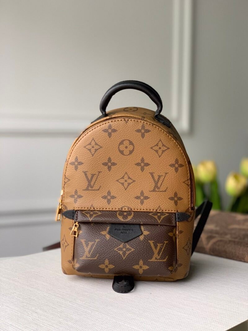 Louis Vuitton Palm Springs Mini My LV World Tour-22/15/9CM