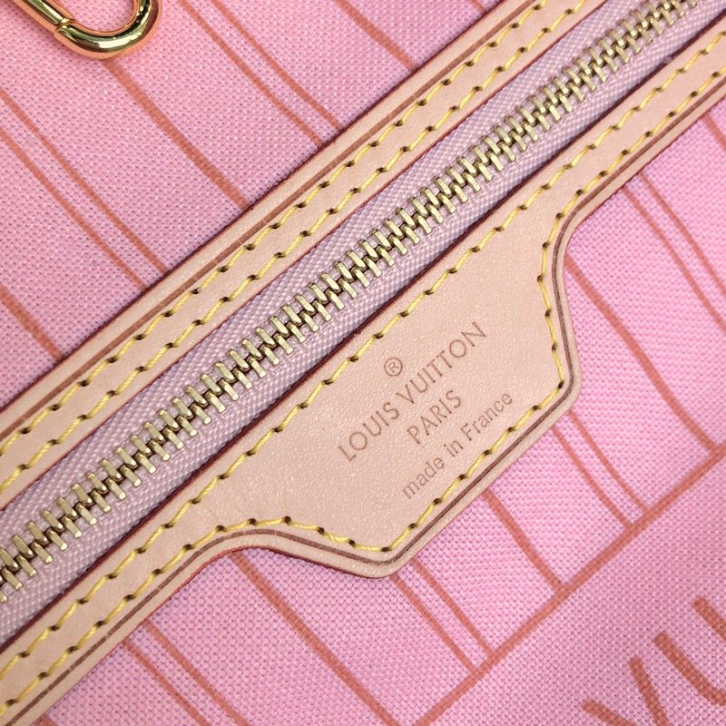 Louis Vuitton Neverfull MM (Pink Inside) -32*29*17CM
