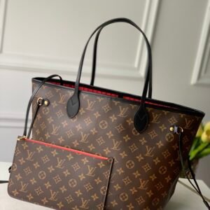 Louis Vuitton Neverfull MM (Red Inside) -32*29*17CM
