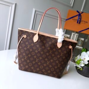 Louis Vuitton Neverfull MM (Rose red Inside) -32*29*17CM