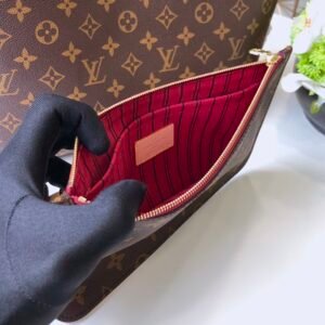 Louis Vuitton Neverfull MM (Rose red Inside) -32*29*17CM