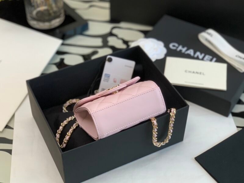 Ch@nel Mini Cosmetic Bag-11*11*4CM