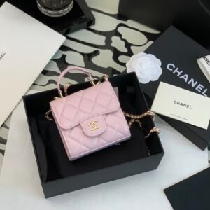 Ch@nel Mini Cosmetic Bag-11*11*4CM