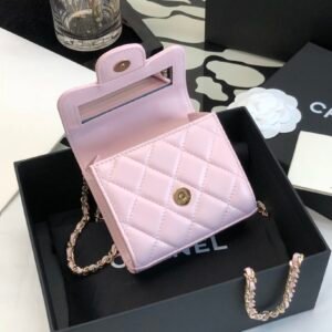 Ch@nel Mini Cosmetic Bag-11*11*4CM