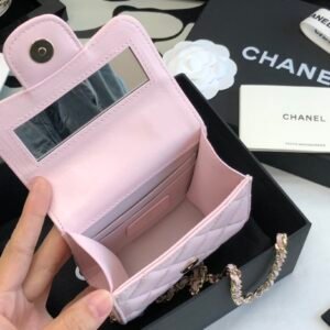 Ch@nel Mini Cosmetic Bag-11*11*4CM