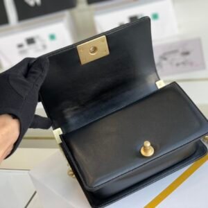 Ch@nel Boy Bag-Lambskin-20CM