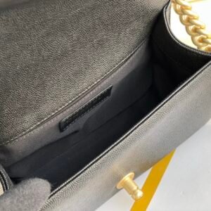 Ch@nel Boy Bag-Caviar-20CM